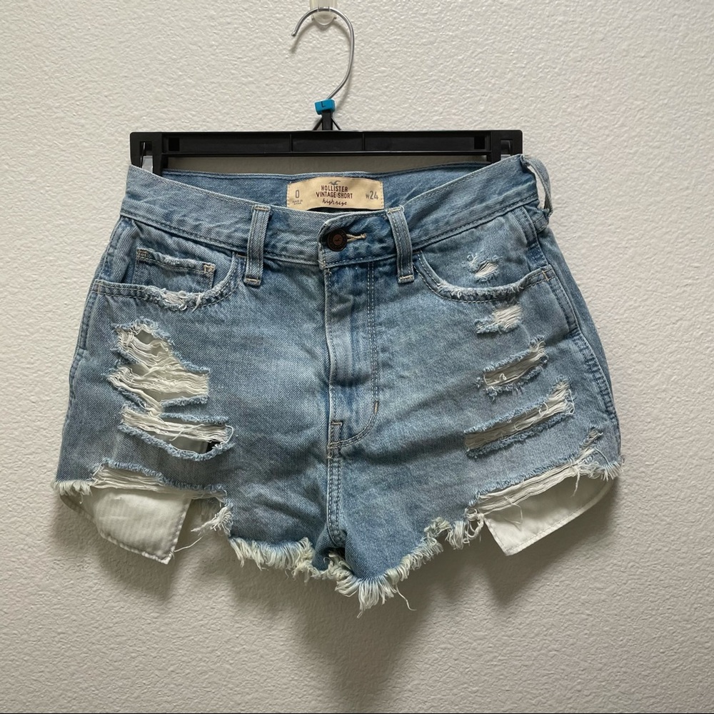 Hollister Embroidered Shorts